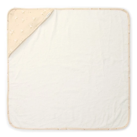Little Dutch Kapucnis törölköző 75x75 cm Liba Newborn Naturals