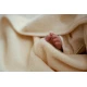 Little Dutch Kapucnis törölköző 75x75 cm Liba Newborn Naturals