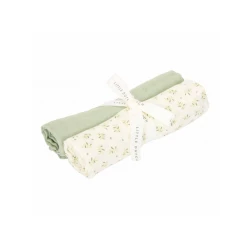 Textilpelenka 70x70cm Blueberry Leaves & Sage 2 ks