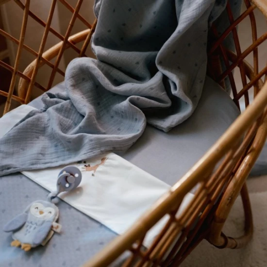 Little Dutch Pólyatakaró 120x120 cm Pure Denim Blue Little Dutch Pólyatakaró 120x120 cm Pure Denim Blue