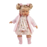 Llorens Baba Hangokkal és Puha Testtel Roberta 33 cm