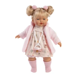Llorens Baba Hangokkal és Puha Testtel Roberta 33 cm