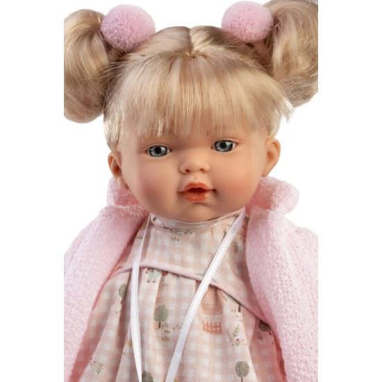 Llorens Baba Hangokkal és Puha Testtel Roberta 33 cm