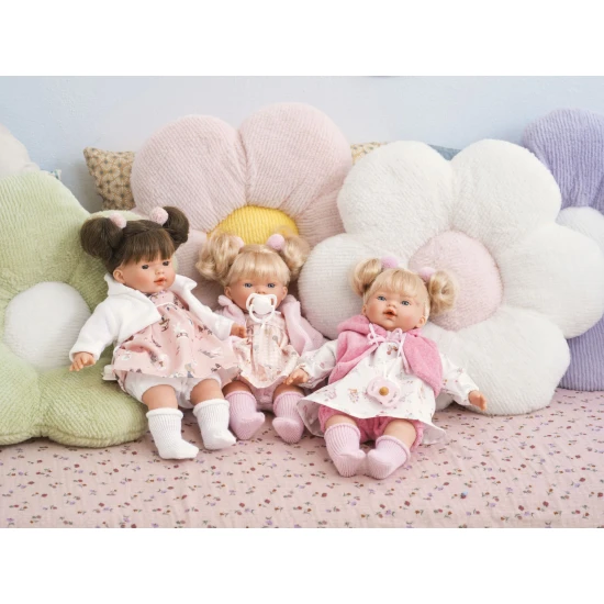 Llorens Baba Hangokkal és Puha Testtel Roberta 33 cm