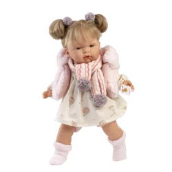 Llorens Baba Hangokkal és Puha Testtel Joelle 38 cm