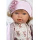 Llorens Baba Hangokkal és Puha Testtel Carla farmerszoknyás szettben 42 cm Llorens Baba Hangokkal és Puha Testtel Carla farmerszoknyás szettben 42 cm