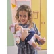 Llorens Baba Hangokkal és Puha Testtel Carla farmerszoknyás szettben 42 cm Llorens Baba Hangokkal és Puha Testtel Carla farmerszoknyás szettben 42 cm