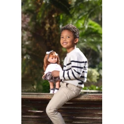 Llorens baba puha testtel Nicole 35 cm