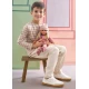 Llorens Baba Puha Testtel Elena kislányos mintás ruhában 35 cm Llorens Baba Puha Testtel Elena kislányos mintás ruhában 35 cm