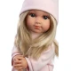 Llorens Baba Puha Testtel Elena Mon Amour mintás ruhában 35 cm Llorens Baba Puha Testtel Elena Mon Amour mintás ruhában 35 cm