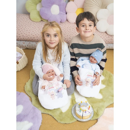 Llorens Baba Hangokkal és Puha Testtel rózsaszín Koala hálózsákban 38 cm Llorens Baba Hangokkal és Puha Testtel rózsaszín Koala hálózsákban 38 cm