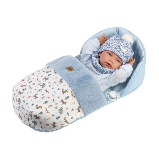 Llorens Baba Teljesen Vinilből kisfiú 40 cm