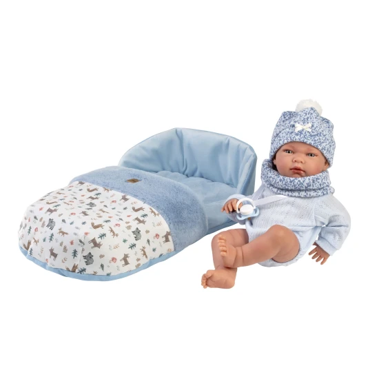 Llorens Baba Teljesen Vinilből kisfiú 40 cm