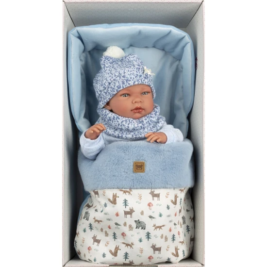 Llorens Baba Teljesen Vinilből kisfiú 40 cm