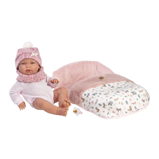 Llorens Baba Teljesen Vinilből kislány 40 cm