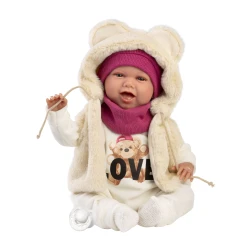 Llorens Baba Hangokkal és Puha Testtel 42 cm