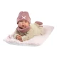 Llorens Baba Hangokkal és Puha Testtel macskafüles sapkával 44 cm Llorens Baba Hangokkal és Puha Testtel macskafüles sapkával 44 cm