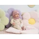 Llorens Baba Hangokkal és Puha Testtel macskafüles sapkával 44 cm Llorens Baba Hangokkal és Puha Testtel macskafüles sapkával 44 cm