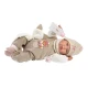 Llorens Baba Hangokkal és Puha Testtel róka mintával 44 cm Llorens Baba Hangokkal és Puha Testtel róka mintával 44 cm