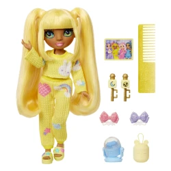 Rainbow High Junior Fashion Doll Sunny Madison pizsamában Rainbow High Junior Fashion Doll Sunny Madison pizsamában