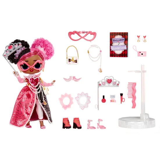 L.O.L. Surprise Tweens baba Regina Hartt jelmezben a farsangi bálra, 16,5 cm magas, több mint 15 meglepetéssel