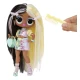 L.O.L. Surprise Tweens Darcy Blush baba 4. sorozat 15 kiegészítővel, mozgatható ízületekkel, 16,5 cm magas