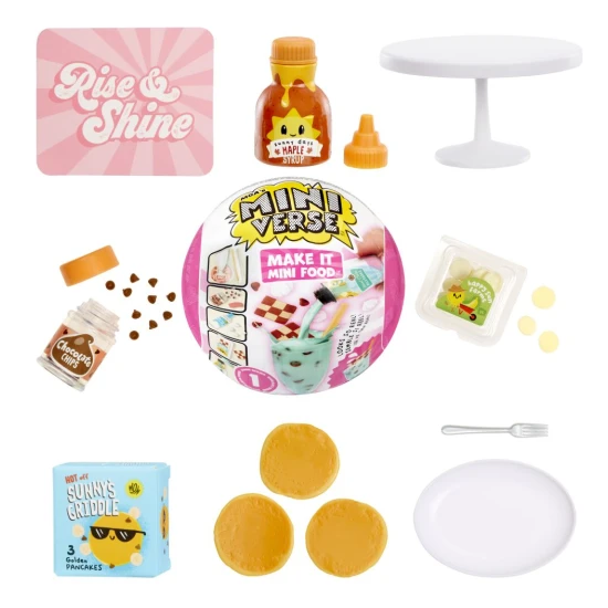 MGA’s Miniverse Mini Food – mini étel- és italreplikák élethű részletekkel