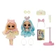 L.O.L. Surprise Swap Tweens Winnie baba mini fésülő fejjel és haj kiegészítőkkel, 16,5 cm magas