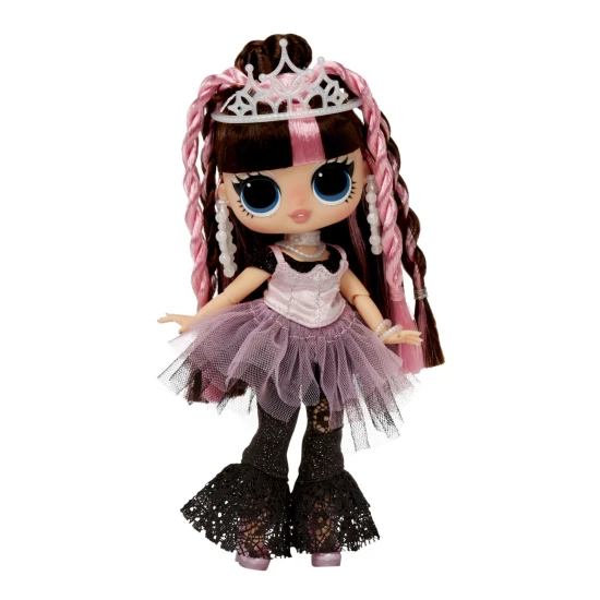 L.O.L. Surprise Swap Tweens Billie – mini baba fésülő fejjel és kiegészítőkkel L.O.L. Surprise Swap Tweens Billie baba mini fésülő fejjel és haj kiegészítőkkel, 16,5 cm magas