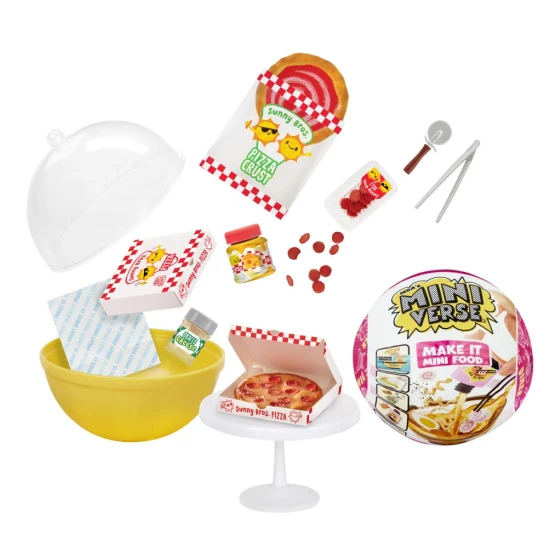 MGA’s Miniverse Mini Food Sorozat 2B – mini ételek és italok replika élethű részletekkel