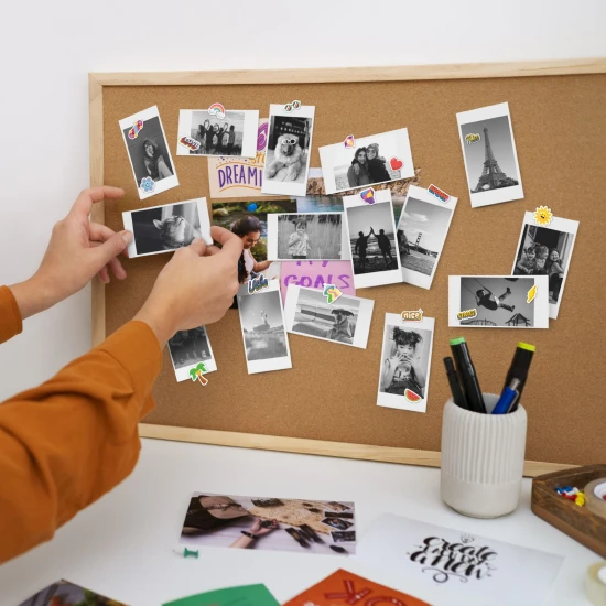 Pixiprint türkiz gyermek azonnali kamera MOB-PIXIP-BL
