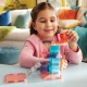 Mágneses készlet MAGNA-CSEMPEK Cat Tree - macskafa figurával, microMAGS részekkel és dekorációkkal