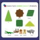 Az eredeti MAGNA-TILES® Jungle mágneskészlet.
