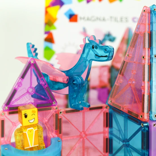 MAGNA-TILES mágneskészlet kis hercegnőknek.