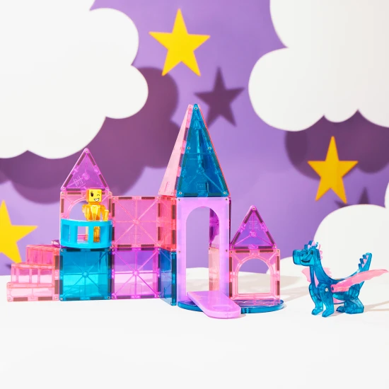 MAGNA-TILES mágneskészlet kis hercegnőknek.