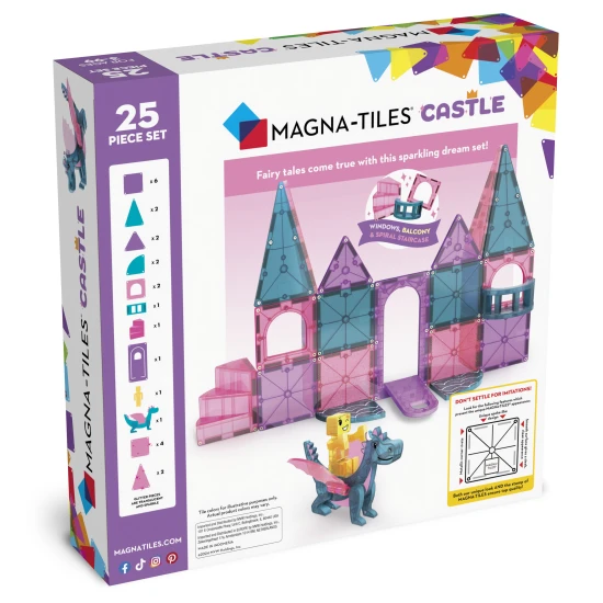 MAGNA-TILES mágneskészlet kis hercegnőknek.