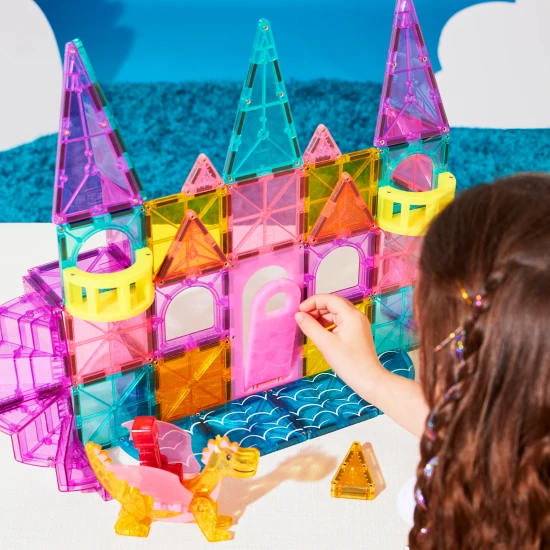 MAGNA-TILES mágneskészlet kis hercegnőknek.