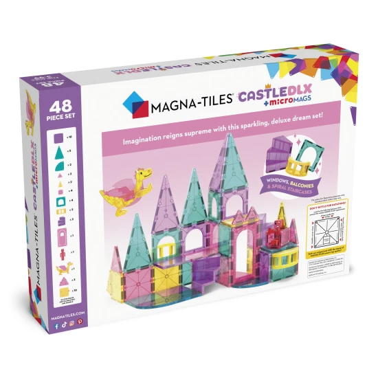 MAGNA-TILES mágneskészlet kis hercegnőknek.
