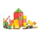 MAGNA-TILES mágneskészlet kis építőknek.