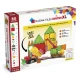 MAGNA-TILES mágneskészlet kis építőknek.