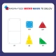 MAGNA-TILES óriás mágneses utazókészlet.