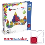 Mágneses építőkészlet microMAGS Deluxe Set 70 részes