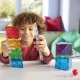 Mágneses építőkészlet MAGNA-TILES Rail Racers - 33 részes labdapálya sínekkel gyerekeknek