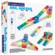 Mágneses építőkészlet MAGNA-TILES Rail Racers - 33 részes labdapálya sínekkel gyerekeknek