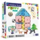 Mágneses építőkészlet MAGNA-TILES Puppy Park - gyerek építőkészlet kölyökkutyákkal, medencével és játszótérrel
