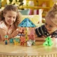 Mágneses építőkészlet MAGNA-TILES Puppy Park - gyerek építőkészlet kölyökkutyákkal, medencével és játszótérrel