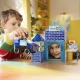 Mágneses építőkészlet MAGNA-TILES Police Station - gyermekrendőrség lámpákkal és figurákkal