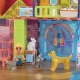 Mágneses építőkészlet MAGNA-TILES Pet Playhouse - gyerekház állatoknak csúszdával, figurákkal és kiegészítőkkel