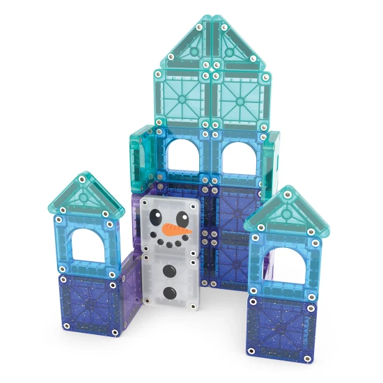 MAGNA-TILES mágneses készlet utazáshoz.