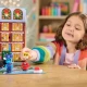 Mágneses építőkészlet MAGNA-TILES microMAGS Adventi naptár - 34 darab karácsonyi motívumokkal, figurákkal és mikro házzal